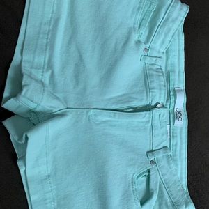 Seafoam Green shorts